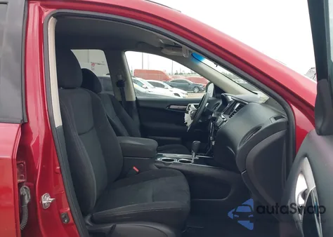 2014 Nissan Pathfinder S из США, поврежденный, VIN 5N1AR2MN2EC698379